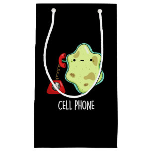 Petit Sac Cadeau Téléphone cellulaire drôle Biologie Science Pun Da
