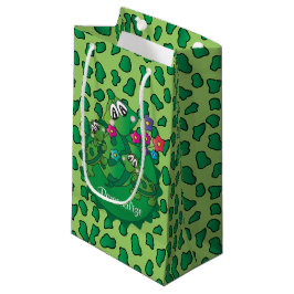 Petit Sac Cadeau Thème Baby shower de la Tortue mignonne