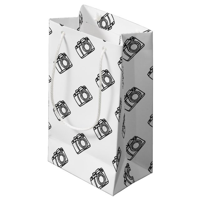 Petit Sac Cadeau Tir d'appareil-photo (Devant Angle)