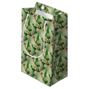 Petit Sac Cadeau Trois Lys Calla Étonnant Botanique Acrylique