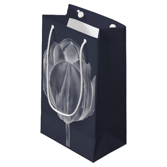 Petit Sac Cadeau Tulipe monochrome I (Devant Angle)