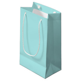 Petit sac cadeau Turquoise clair