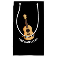 Uke Peut Le Faire Drôle Positif Ukelele Pun Dark B