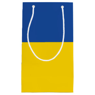 Petit Sac Cadeau Ukraine Drapeau, Ukraine Pays Cadeau Patriotique