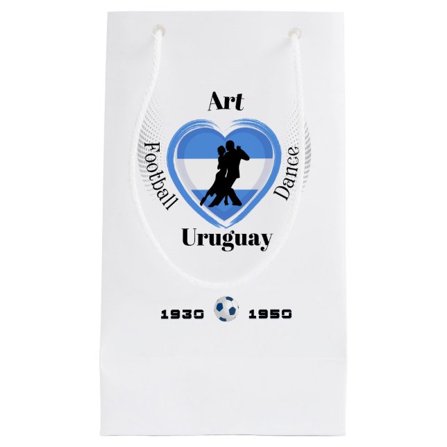 Petit Sac Cadeau Uruguay Soccer (Devant)