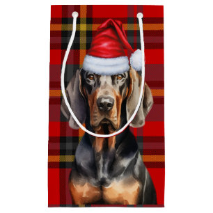 Petit Sac Cadeau Vacances BT CoonhDog et Plaid Christmas