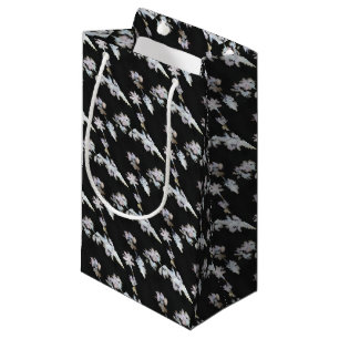 Petit Sac Cadeau Vacances Palmiers tropicaux Aquarelle Artistique S