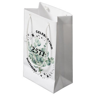 Petit Sac Cadeau Végétation Floral Sky Star Anniversaire Célébratio
