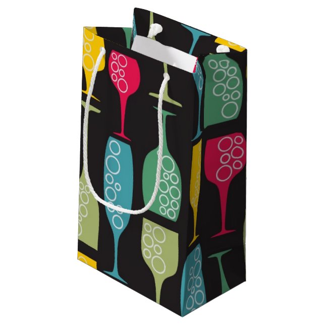Petit Sac Cadeau Verre à vin (Dos Angle)