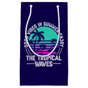 Petit Sac Cadeau Vibes d'été tropicales-82646