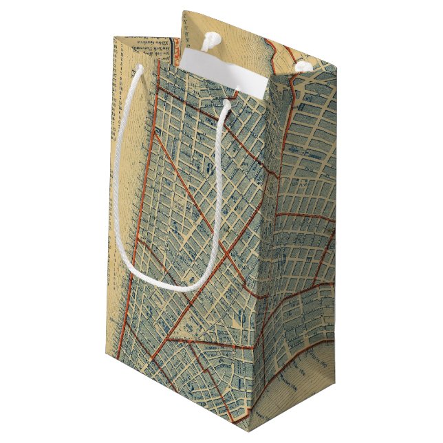 Petit Sac Cadeau Ville de NewYork (Dos Angle)