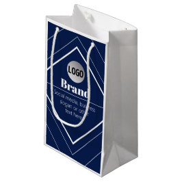 Petit Sac Cadeau Votre logo et design moderne personnalisable | Ble