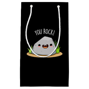 Petit Sac Cadeau Vous Rock Funny Géologie Pun Dark BG