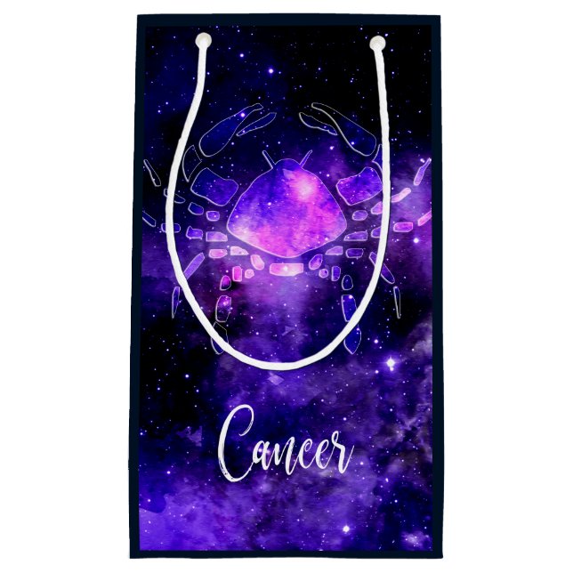 Petit Sac Cadeau Zodiaque : Cancer (Devant)
