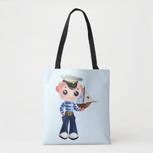 Petit Sac fourre-tout marin - Personnalisable