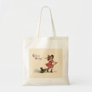 Petit sac fourre-tout vintage à sorcière de