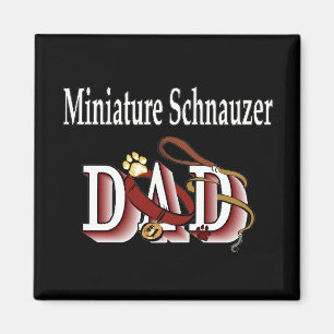 petit schnauzer papa Magnet