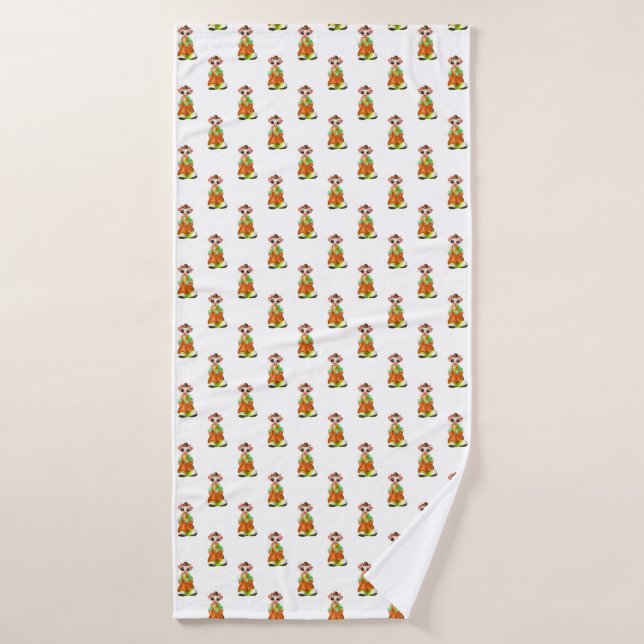 Petit Serviette De Bain Clown (Serviette de bain)