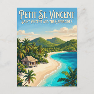 Petit St. Vincent Saint Vincent und die Grenadinen Postkarte