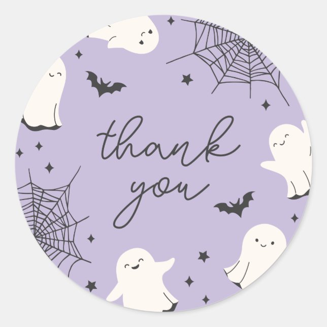 Petit Sticker Boo Merci (Devant)