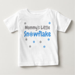 Petit T-shirt bébé Flocon de neige