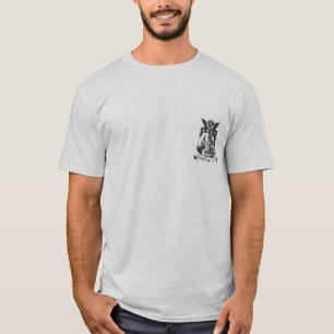 Petit T-shirt BW de logo de LASFS