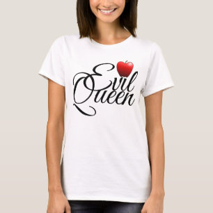 Petit T-shirt d'Apple de la Reine mauvaise
