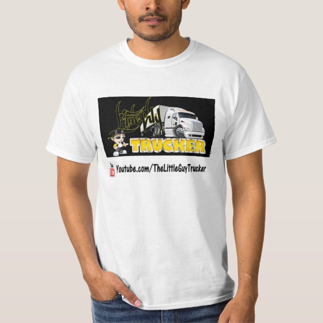 Petit T-shirt de camionneur de type (Devant)