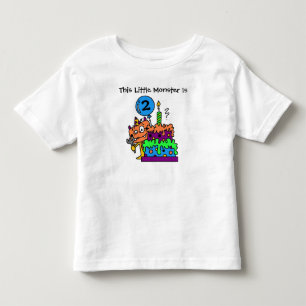 Petit T-shirt personnalisable d'anniversaire de