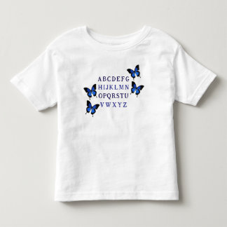 Petit T-Shirt Unisex Alphabet Butterfly Toddler