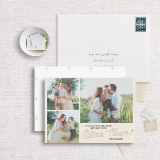 Petit Tard supplémentaire Cheer Belge Carte photo