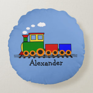 Petit train Design Coussin rond