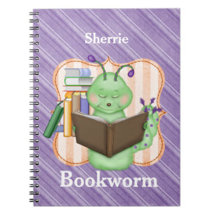 Petit ver de livre vert