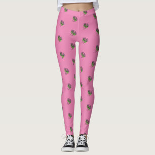 PetitArt Sweet Deadnettle Rosa Leggings