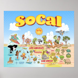 Petite affiche SoCal