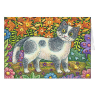 PETITE BIRDIE M'A DIT, CAT CARTE D'ANNIVERSAIRE Pe