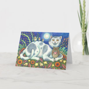 PETITE BIRDIE M'A DIT, CAT CARTE D'ANNIVERSAIRE Pe