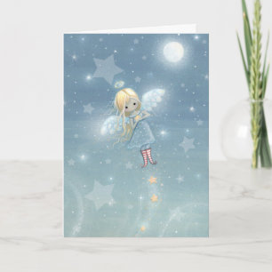 Petite carte Angel Star Christmas