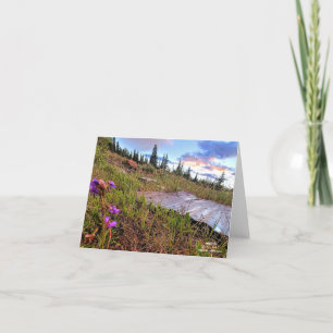 Petite carte de note pliée de 4 po x 5,6 po