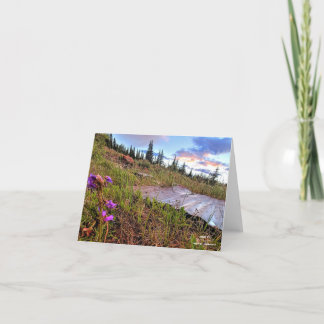Petite carte de note pliée de 4 po x 5,6 po