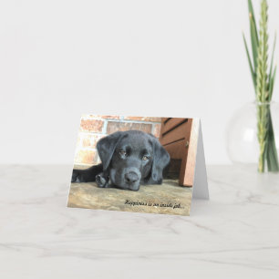 Petite Carte de remerciements pliée de 4 po x 5,6 