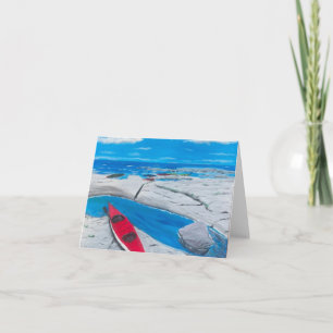 Petite Carte de remerciements pliée de 4 po x 5,6 