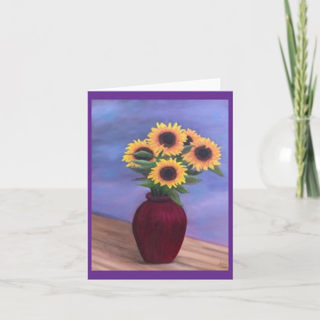 Petite carte de voeux pliée de 4 po x 5,6 po (Devant)