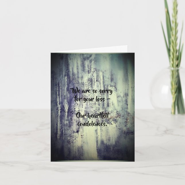 petite carte Sympathy par dalDesignNZ (Devant)