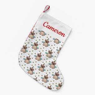 Petite Chaussette De Noël Ajoutez votre motif nommé de   Unipug