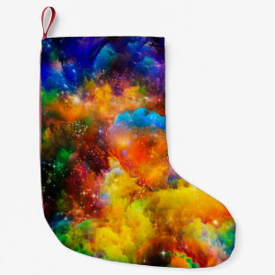 Petite Chaussette De Noël Aménagement créatif des éléments fractaux, illumin