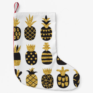 Petite Chaussette De Noël Ananas noirs : Ensemble texturé unique