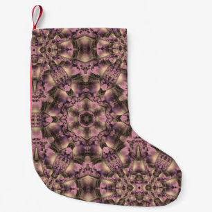 Petite Chaussette De Noël Antiquité rose victorienne