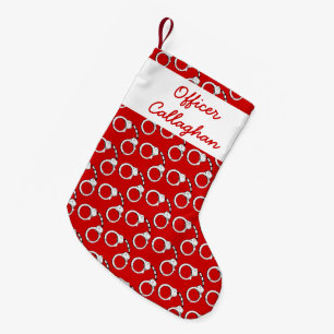 Petite Chaussette De Noël Application de la loi amusant menottes modélisées