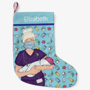 Petite Chaussette De Noël Appréciation des infirmières néonatales